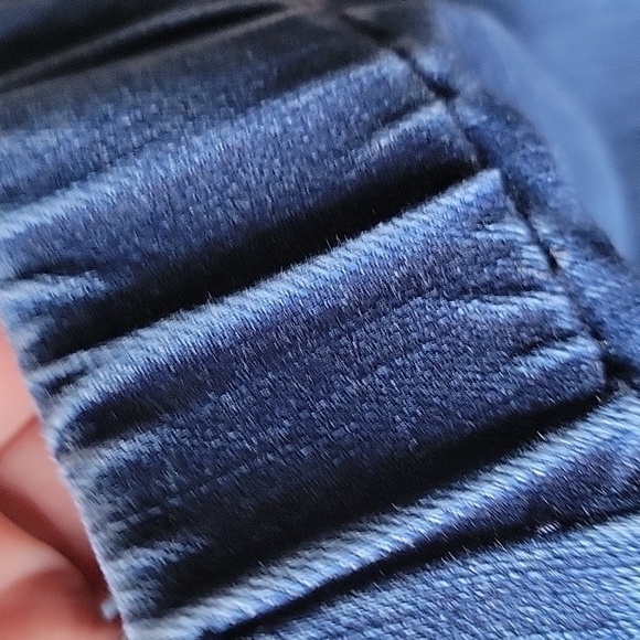 Soft Surroundings Denim Pullon Jean Elastic Band Streatchy Straight Medium Wash - Picture 11 of 14